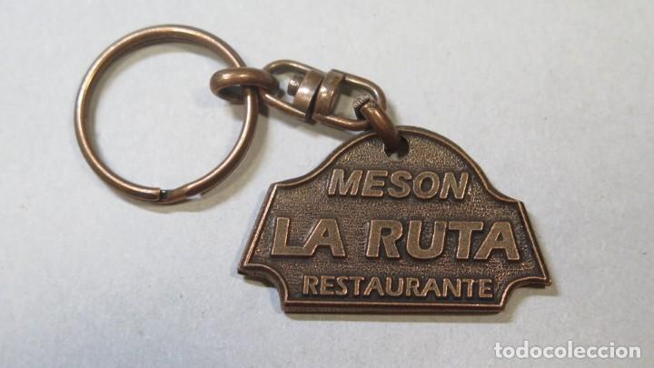 Coleccionismo de llaveros: LLAVERO. MESON LA RUTA. CANGAS DE ONIS - Foto 1