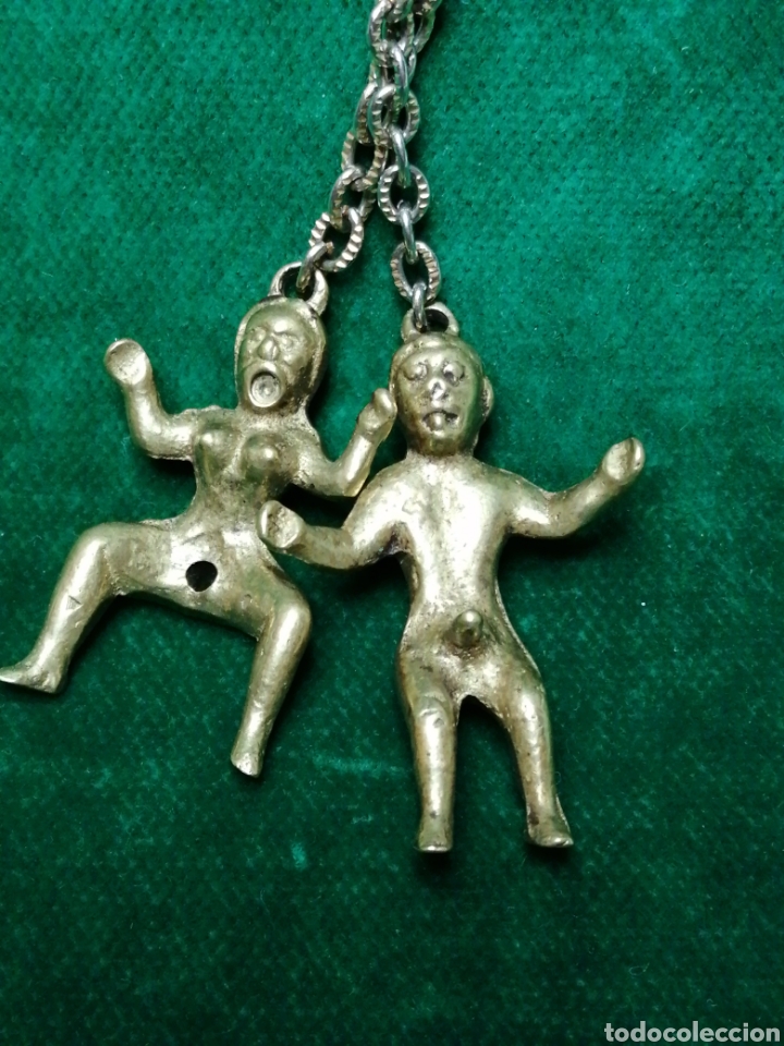 Coleccionismo de llaveros: Llavero erotico bronce - Foto 2
