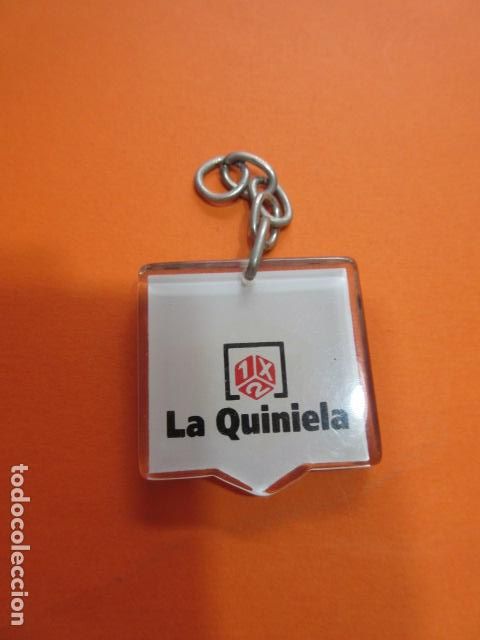 Coleccionismo de llaveros: LLAVERO LA QUINIELA (SOLO LO MOSTRADO EN LA FOTO SIN ARO)