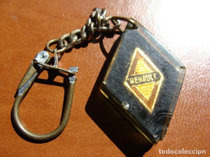 Collezionismo di Portachiavi: LLAVERO ANTIGUO DE COLECCION RENAULT CONCESIONARIO ZARAGOZA NEGRO