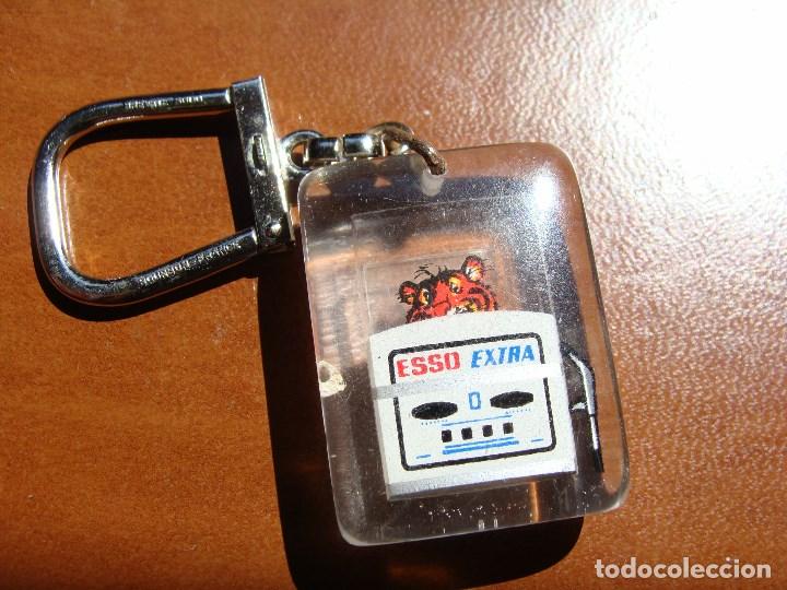 Sammlung von Schl&uuml;sselanh&auml;ngern: LLAVERO ANTIGUO DE COLECCION ESSO STANDARD OIL TIGRE ANIMADO