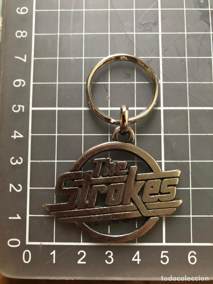 Sammlung von Schl&uuml;sselanh&auml;ngern: LLAVERO THE STROKES, POPLAND
