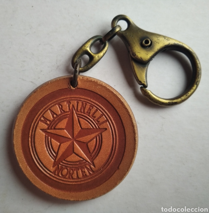 Coleccionismo de llaveros: Llavero cuero zapatos martinelli norten