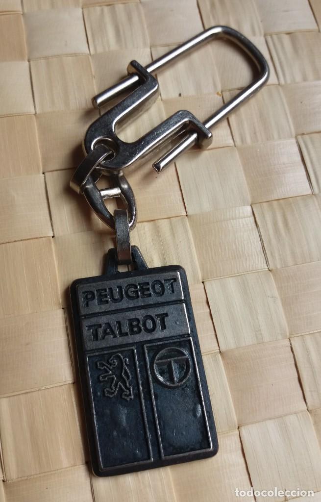 Coleccionismo de llaveros: LLAVERO PEUGEOT TALBOT - Foto 1