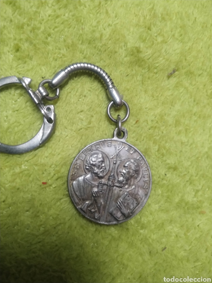 Collectionnisme de portes-cl&eacute;s: Llavero de Ap&oacute;stol San Pedro y San Pablo.. Reverso Pap&aacute; Pablo VI