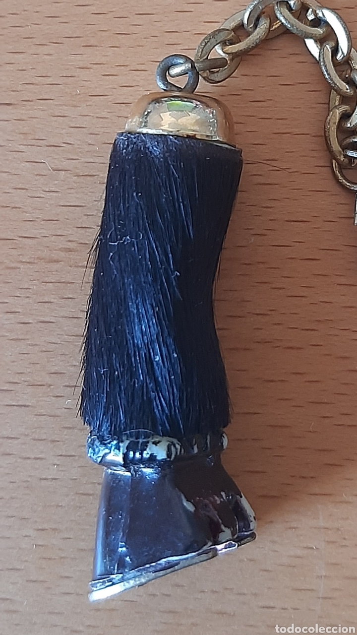 Collectionnisme de portes-cl&eacute;s: Llavero pata de caballo con herradura