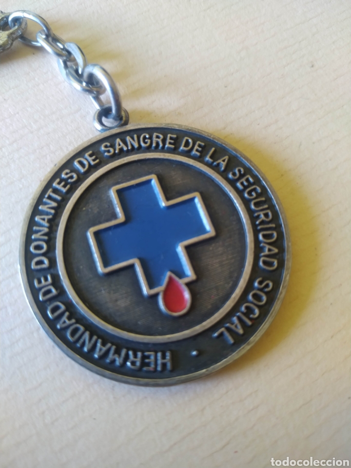 Collectionnisme de portes-cl&eacute;s: Llavero de la Hermandad de donantes Sangre Seguridad Social