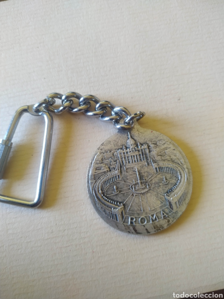 Sammlung von Schl&uuml;sselanh&auml;ngern: Llavero Roma San Pedro Vaticano Pap&aacute; Juan Pablo II