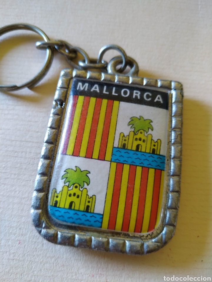 Sammlung von Schl&uuml;sselanh&auml;ngern: Llavero escud&oacute; her&aacute;ldico Mallorca Palma de Mallorca