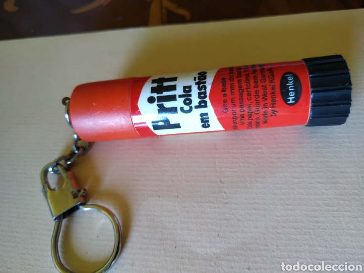 Coleccionismo de llaveros: Llavero pegamento Pruitt Henkel - Foto 1