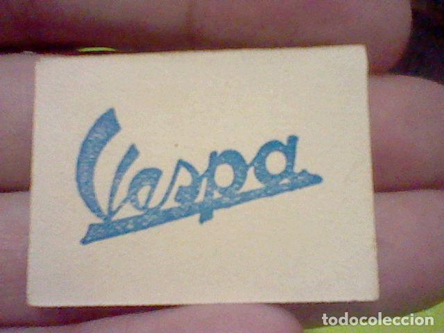Coleccionismo de llaveros: VESPA MOTOCICLETA CROMO PVBLICIDAD N&ordm; 118 SIN PEGAR A&Ntilde;OS 50 TOMBOLA VIVIENDA 4 X 3 CMS