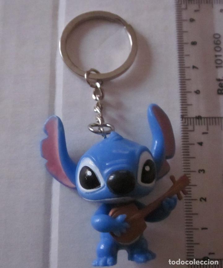 Coleccionismo de llaveros: LLAVERO PVC GUITARRA STICH - Foto 3