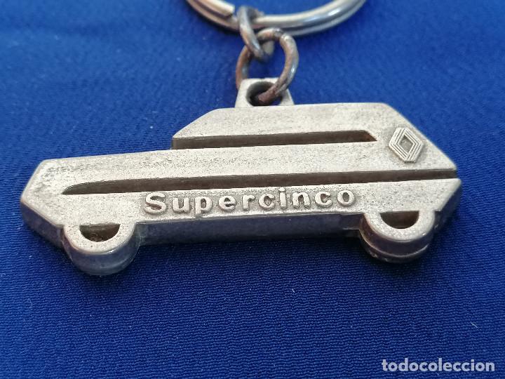 Coleccionismo de llaveros: LLAVERO RENAULT SUPERCINCO - Foto 2