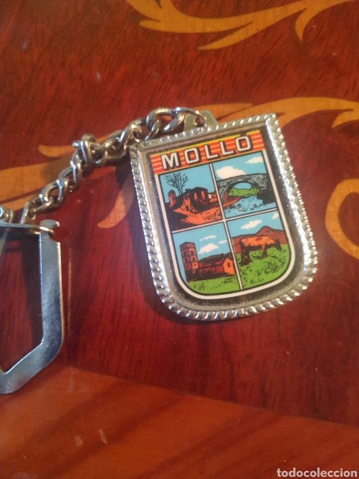 Collection of Keychains: Llavero municipio poblacion Mollo