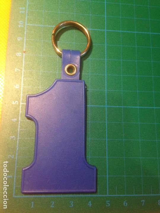 Coleccionismo de llaveros: LLAVERO 1 NUMERO UNO NUMBER ONE KEYCHAIN