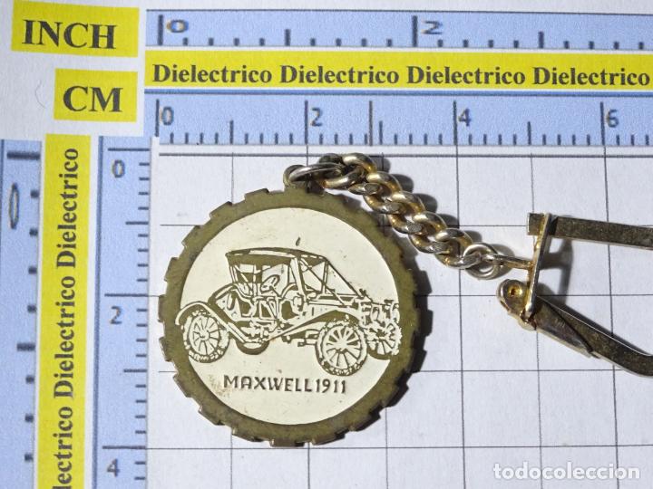 Collectionnisme de portes-cl&eacute;s: LLAVERO DE COCHES MOTOS. COCHE MAXWELL 1911. EL ALAMO