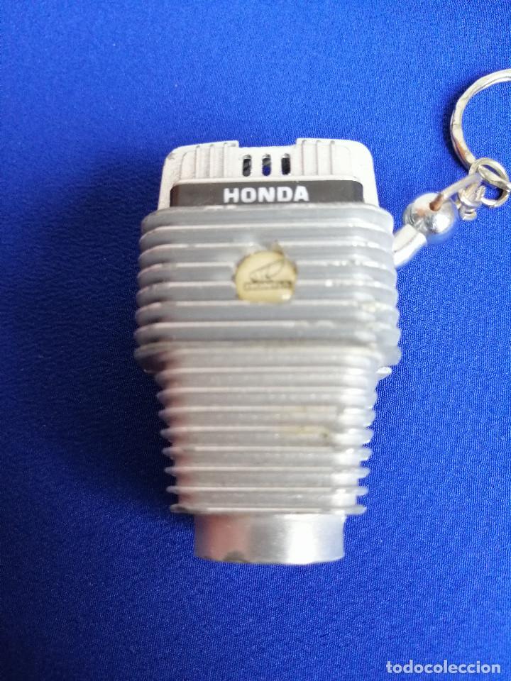 Coleccionismo de llaveros: LLAVERO MECHERO MOTOR HONDA - Foto 7