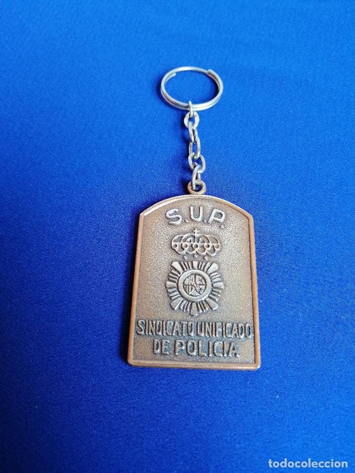 Collection of Keychains: LLAVERO SINDICATO UNIFICADO DE POLICIA-GENERALITAT VALENCIANA