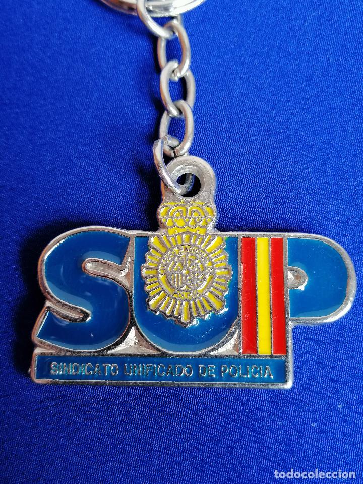 Collection of Keychains: LLAVERO SINDICATO UNIFICADO DE POLICIA