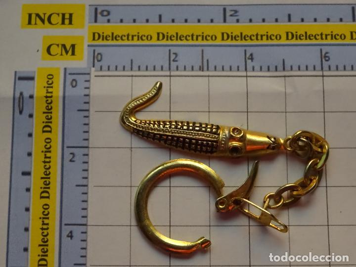 Sammlung von Schl&uuml;sselanh&auml;ngern: LLAVERO DE MINIATURAS FIGURITAS. FIGURA ANIMALES. COCODRILO