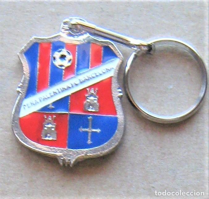 Sammlung von Schl&uuml;sselanh&auml;ngern: LLAVERO FC BARCELONA PENYA BARCELONISTA PALENTINA PALENCIA BAR ROSA EVA FUTBOL METAL KEYRING R234
