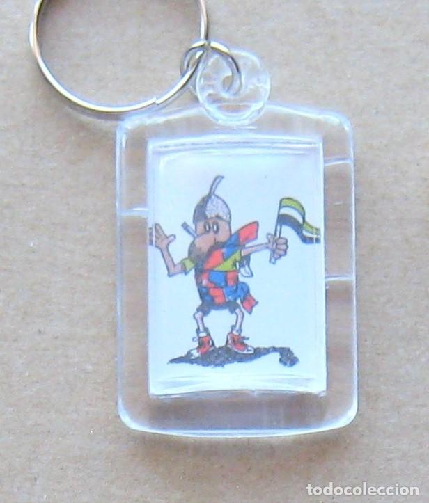 Coleccionismo de llaveros: LLAVERO FC BARCELONA PENYA BARCELONISTA LA BELLOTA AZULGRANA FUTBOL KEYRING KEY CHAIN R267