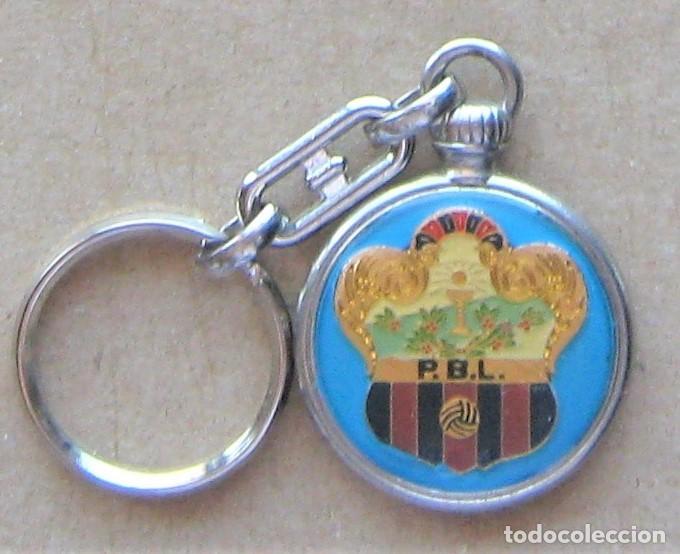 Coleccionismo de llaveros: LLAVERO FC BARCELONA PENYA BARCELONISTA P.B.L. FUTBOL METAL KEYRING KEY CHAIN R273