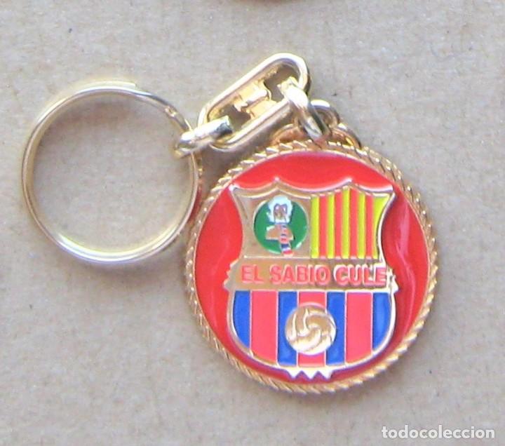 Coleccionismo de llaveros: LLAVERO FC BARCELONA PENYA BARCELONISTA EL SABIO CULE FUTBOL METAL KEYRING KEY CHAIN R282