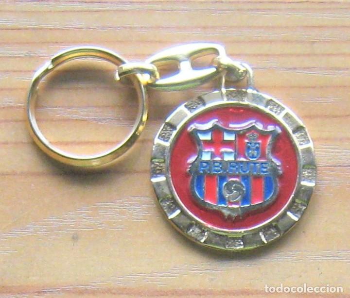 Coleccionismo de llaveros: LLAVERO FC BARCELONA PENYA BARCELONISTA RUTE CORDOBA FUTBOL METAL KEYRING KEY CHAIN R285