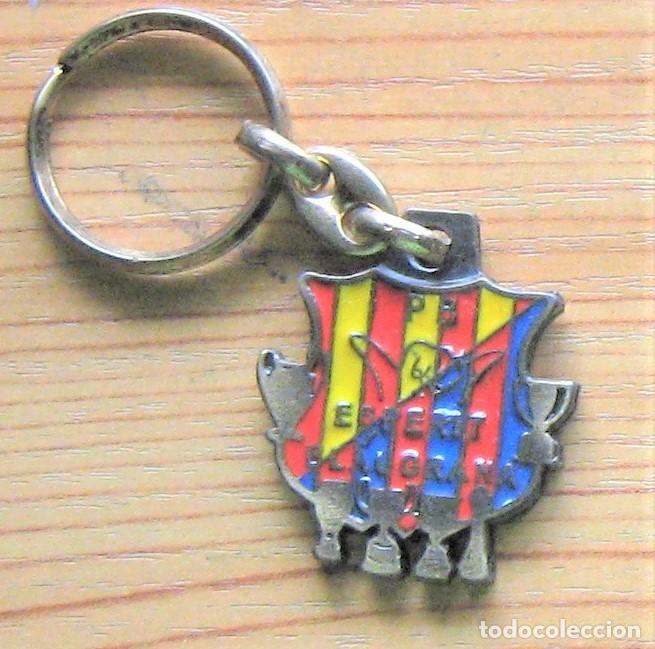 Coleccionismo de llaveros: LLAVERO FC BARCELONA PENYA BARCELONISTA ESPERIT BLAUGRANA FUTBOL METAL KEYRING KEY CHAIN R286