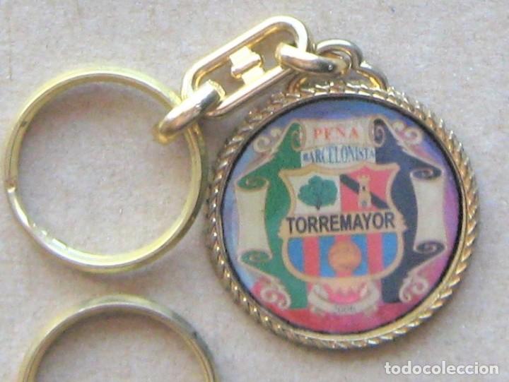Coleccionismo de llaveros: LLAVERO FC BARCELONA PENYA BARCELONISTA TORREMAYOR FUTBOL METAL KEYRING KEY CHAIN R299