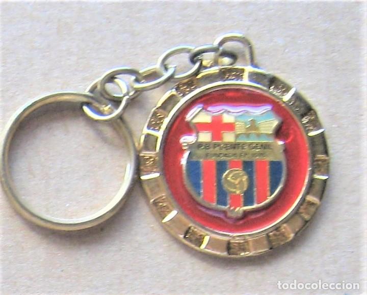 Collectionnisme de portes-cl&eacute;s: LLAVERO FC BARCELONA PENYA BARCELONISTA PUENTE GENIL CORDOBA FUTBOL METAL KEYRING KEY CHAIN R335