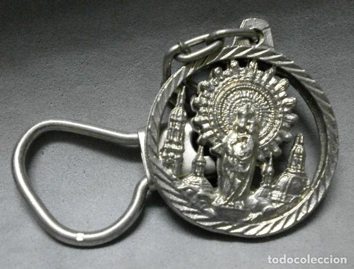 Coleccionismo de llaveros: LLAVERO DE METAL VIRGEN DEL PILAR - LLAV-11486 - B-292