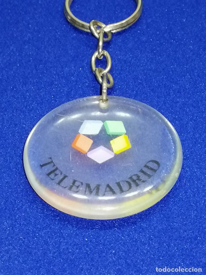 Coleccionismo de llaveros: TELEMADRID TELEVISI&Oacute;N LLAVERO - Foto 2