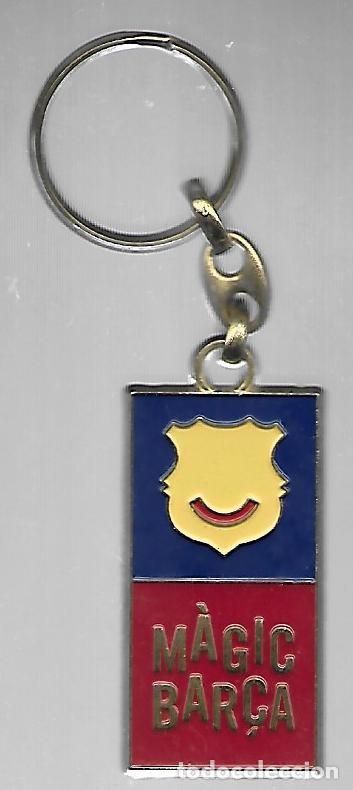 Coleccionismo de llaveros: ANTIGUO LLAVERO DE METAL Y ESMALTE, MAGIC BAR&Ccedil;A. - Foto 1