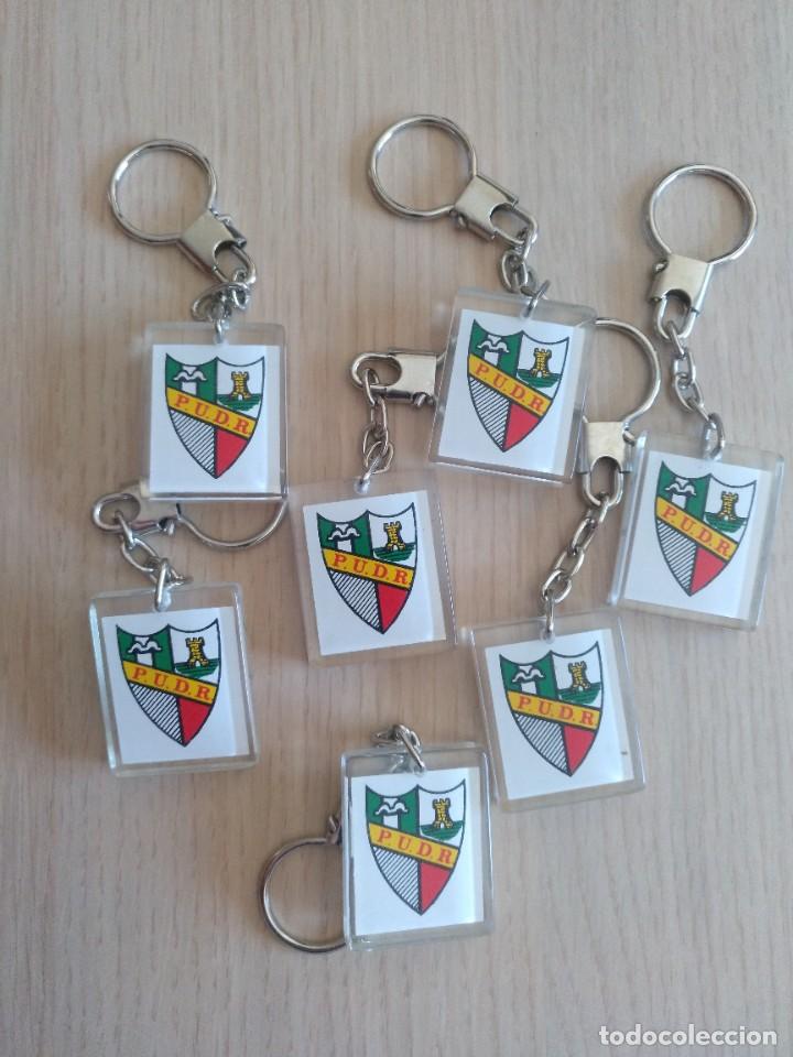 Coleccionismo de llaveros: Lote de llaveros de la pe&ntilde;a uni&oacute;n deportiva rote&ntilde;a de Rota C&aacute;diz