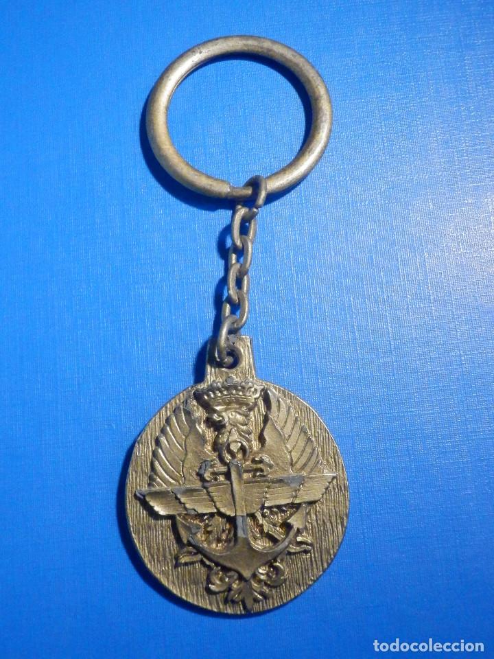 Coleccionismo de llaveros: Llavero Escudo - Tres ej&eacute;citos - Alico - Sin determinar - Foto 2