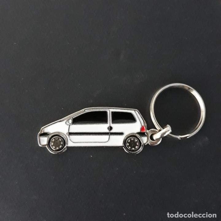 Coleccionismo de llaveros: llavero renault twingo blanco - Foto 1