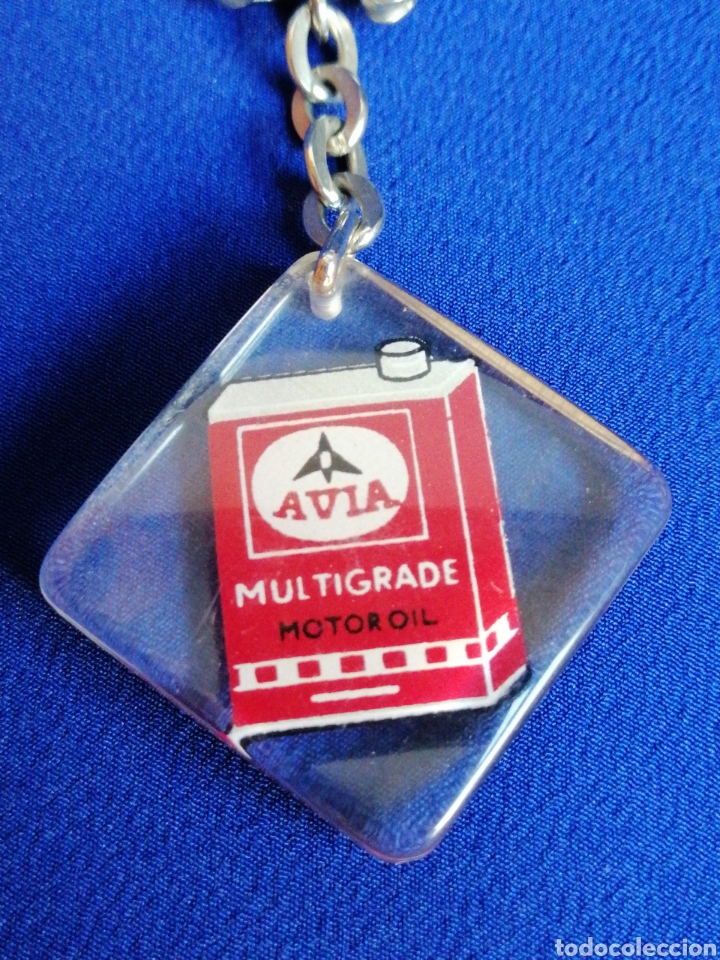 Coleccionismo de llaveros: LLAVERO ACEITE MULTIGRADO AVIA - Foto 2