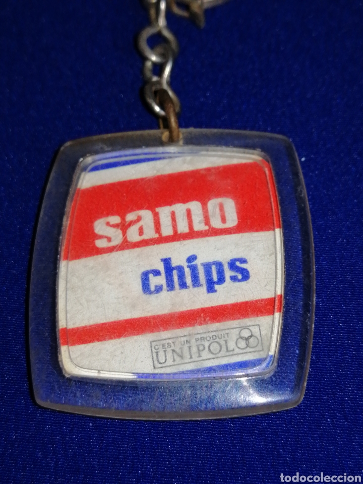 Colecionismo de porta-chaves: PUBLICIDAD SAMO CHIPS (a&ntilde;os 60)