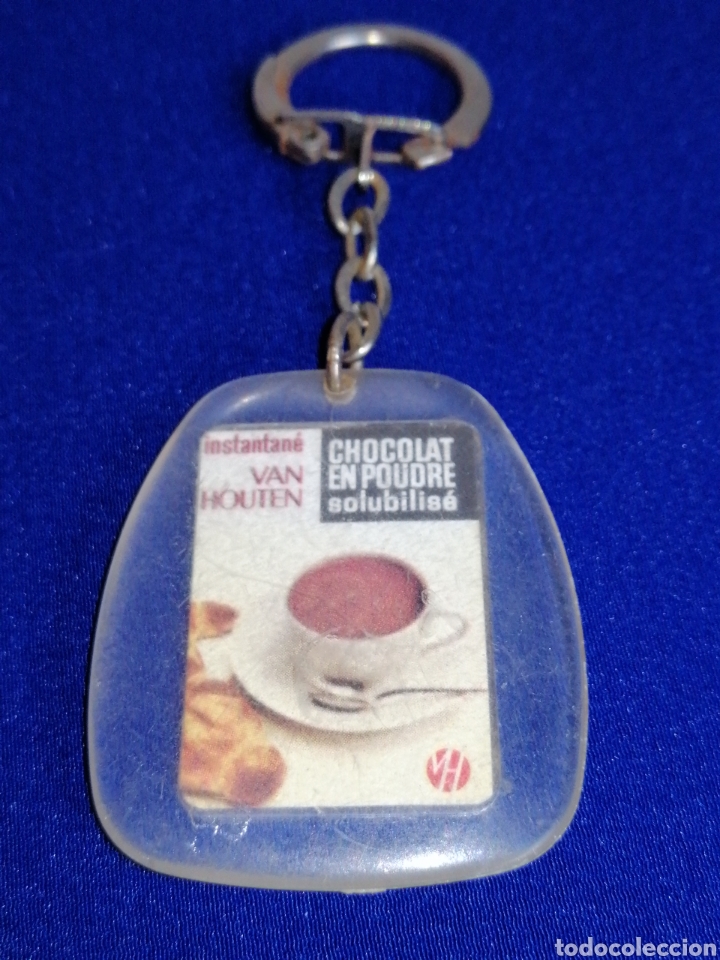 Sammlung von Schl&uuml;sselanh&auml;ngern: LLAVERO PUBLICIDAD CHOCOLATE VAN HOUTEN A&Ntilde;OS 60