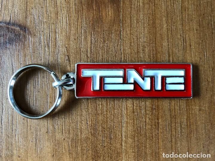 Collectionnisme de portes-cl&eacute;s: LLAVERO ESMALTADO EN FUNDICI&Oacute;N ZAMAC DE TENTE , POPLAND