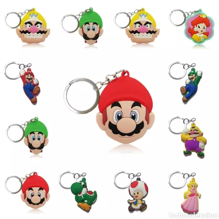 Coleccionismo de llaveros: Llaveros super Mario bross PRECIO POR UNIDAD