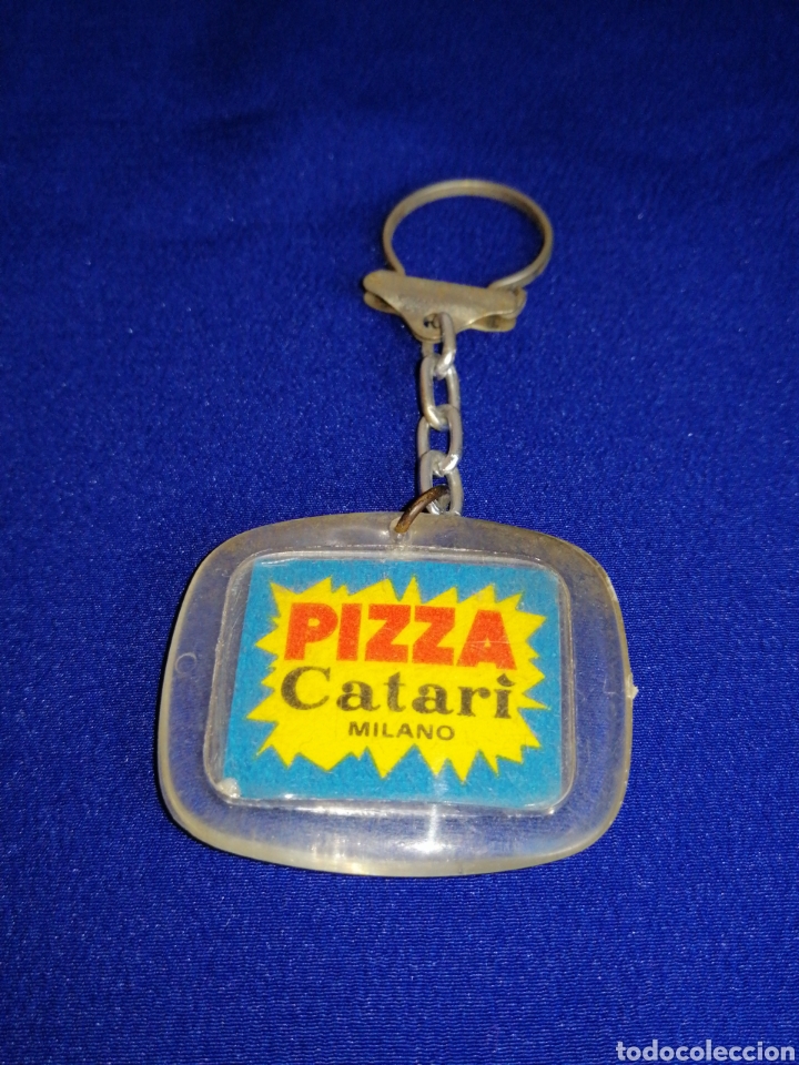 Colecionismo de porta-chaves: PIZZA CATARI MILANO LLAVERO PUBLICIDAD ANTIGUO