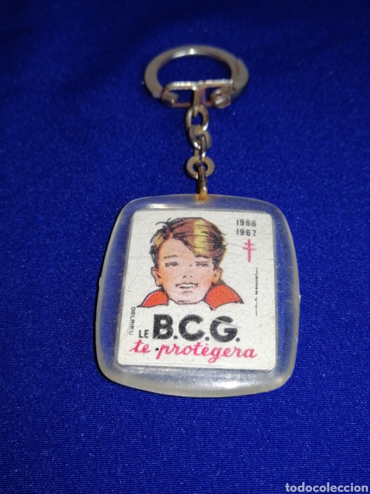 Collectionnisme de portes-cl&eacute;s: LLAVERO PUBLICIDAD TUBERCULOSIS A&Ntilde;OS 60B