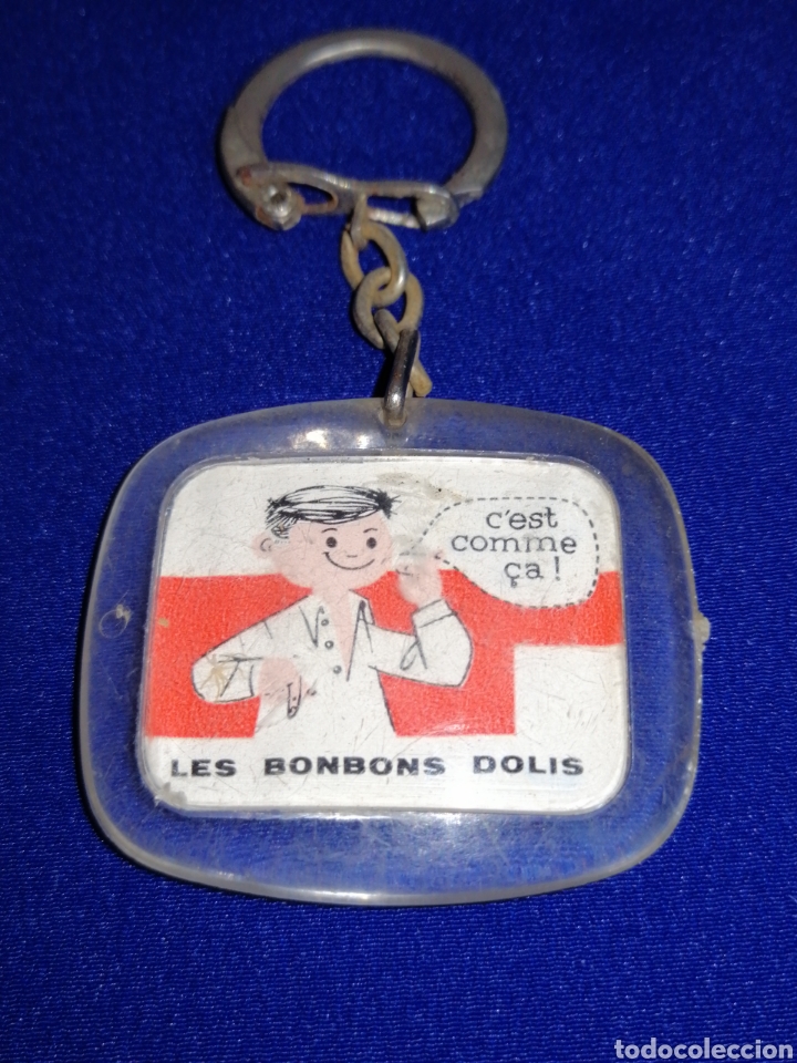 Collectionnisme de portes-cl&eacute;s: LES BONBONS DOLIS A&Ntilde;OS 60V LLAVERO PUBLICIDAD