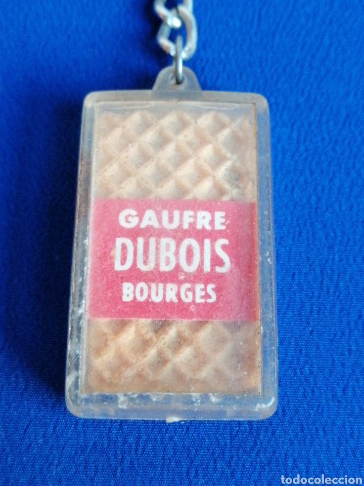 Colecionismo de porta-chaves: PUBLICIDAD GAUFRE DUBOIS A&Ntilde;OS 60