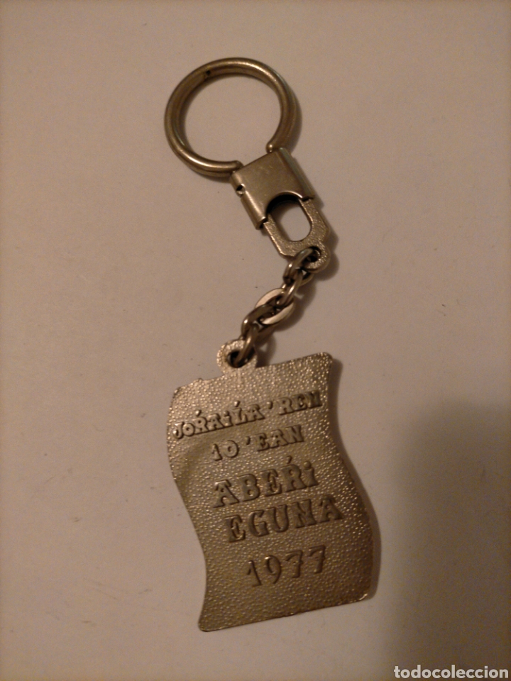 Colecionismo de porta-chaves: Llavero Pol&iacute;tico Vasco Alderdi Eguna 1977 Nacionalismo Vasco