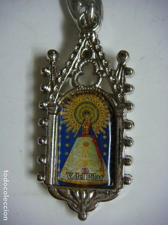 Coleccionismo de llaveros: LLAVERO DE LA VIRGEN DEL PILAR-(&)