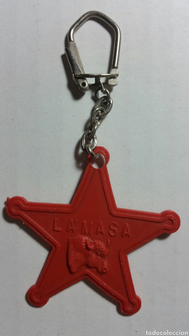 Coleccionismo de llaveros: Llavero publicidad Lamasa c2 - Foto 2